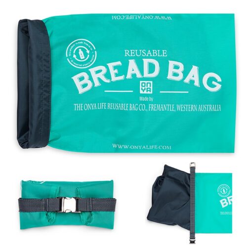 Reusable Bread Bag - Aqua